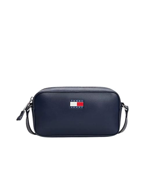 Borsa blu in poliuretano Tommy Jeans | AW0AW17543C1G